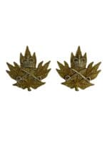 Canadian Physical Training PT Instructor Collar Badge Pair