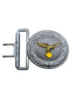 WW2 German Luftwaffe Officers Aluminum Dress Belt Buckle