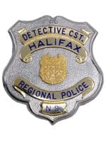 Canadian Detective Constable Halifax Nova Scotia Regional Police Badge 1