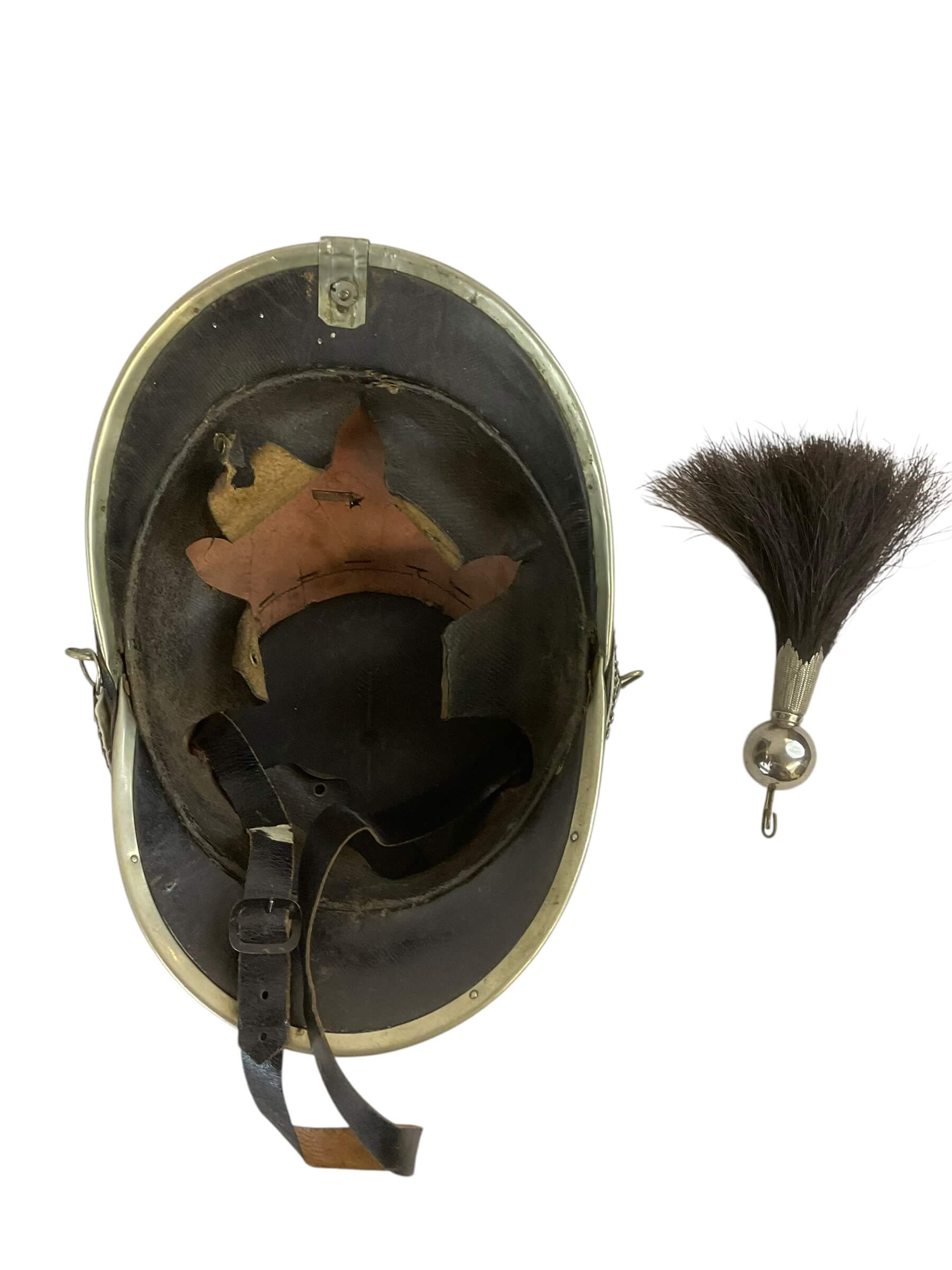 Pre WW1 Swiss Cavalry Officer Shako Helmet c1900 Pre WW1 Swiss Cavalry Officer Shako Helmet c1900