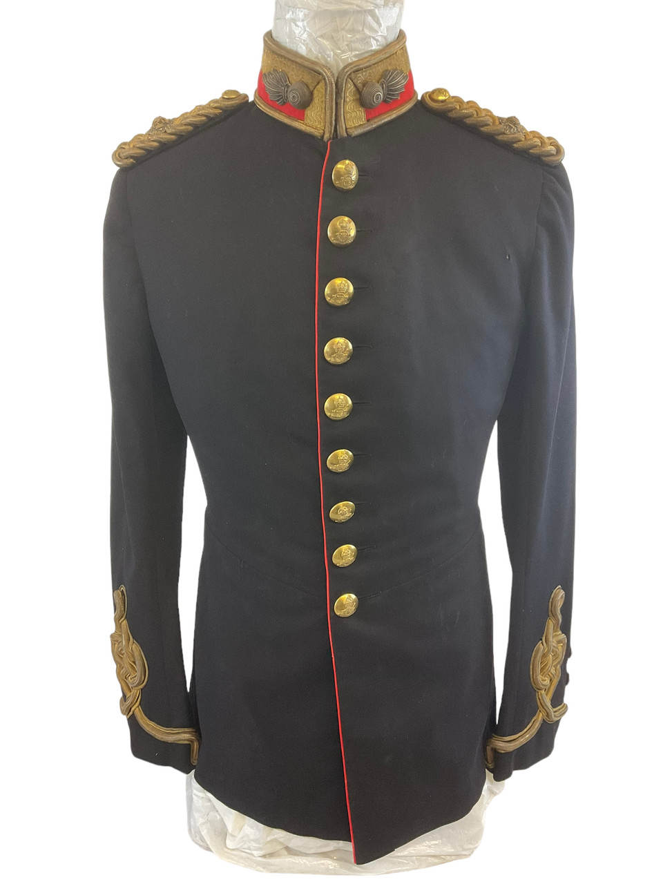 British Royal Field Artillery Officers Full Dress Officers Named Uniform Jacket British Royal Field Artillery Officers Full Dress Officers Named Uniform Jacket