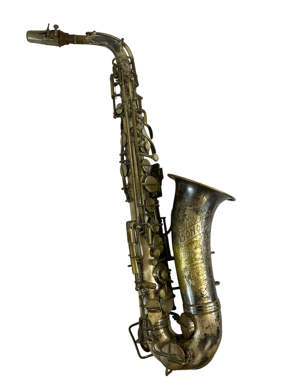 WW2 German Luftwaffe Band Saxophone WW2 German Luftwaffe Band Saxophone