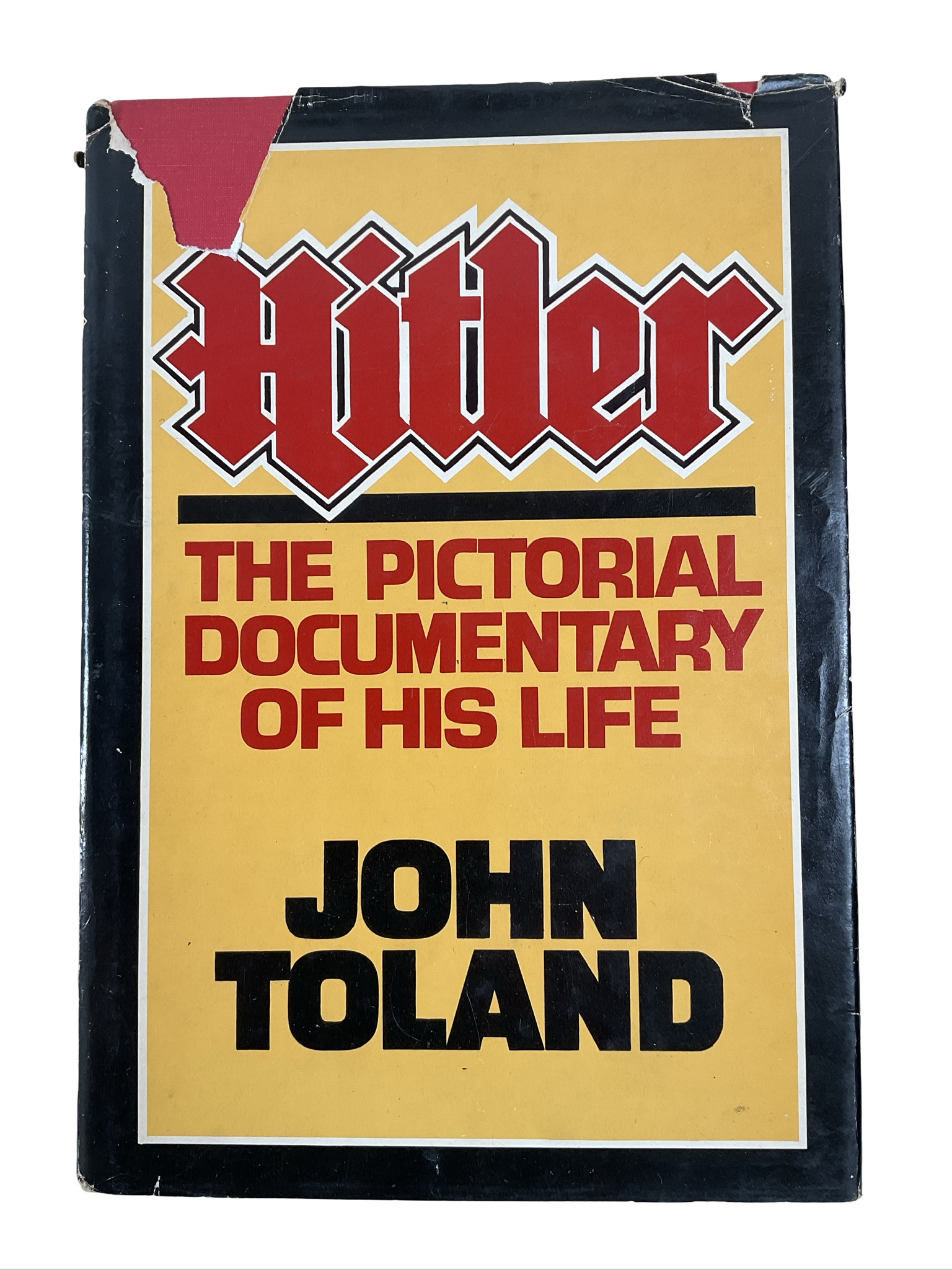 WW2 German Hitler The Pictorial Documentary of His Life Hardcover Reference Book WW2 German Hitler The Pictorial Documentary of His Life Hardcover Reference Book