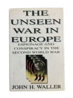 WW2 Espionage Conspiracy Unseen War Europe British Reference Book