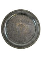 Post WW2 Canadian Ceremonial  Silver Plate Presented To Lt Gillion RCCS 1950-51