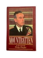 WW2 British Mountbatten Official Biography Ziegler Hardcover Reference Book WW2 British Mountbatten Official Biography Ziegler Hardcover Reference Book