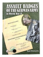 WW2 Assault Badges of the German Army in World War II Hard Cover Reference Book