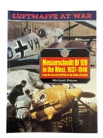 WW2 German Luftwaffe Messerschmitt Bf 109 in the West Softcover Reference Book