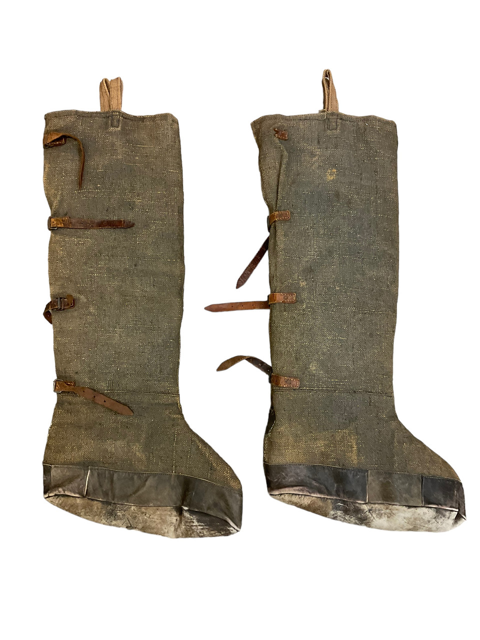 WW1 Imperial German Air Service Extreme Cold Weather Sheepskin Lined Flying Fug Boots WW1 Imperial German Air Service Extreme Cold Weather Sheepskin Lined Flying Fug Boots
