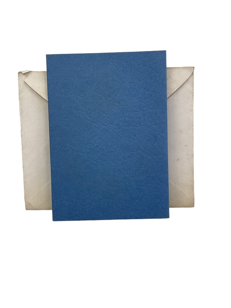 WW2 Canadian RCNVR Volunteer Reserve Card in Envelope WW2 Canadian RCNVR Volunteer Reserve Card in Envelope