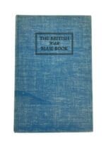 WW2 British The British War Blue Book Reference Book