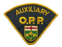 Canadian Ontario Provincial Police Auxiliary Patch