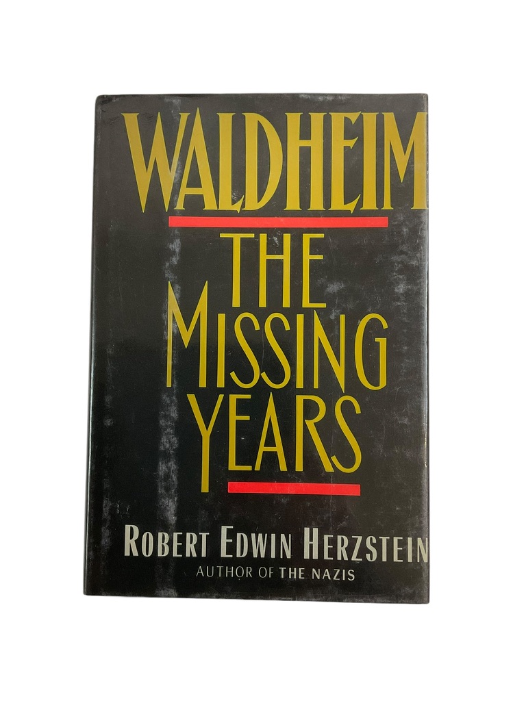 WW2 German Waldheim The Missing Years Reference Book WW2 German Waldheim The Missing Years Reference Book