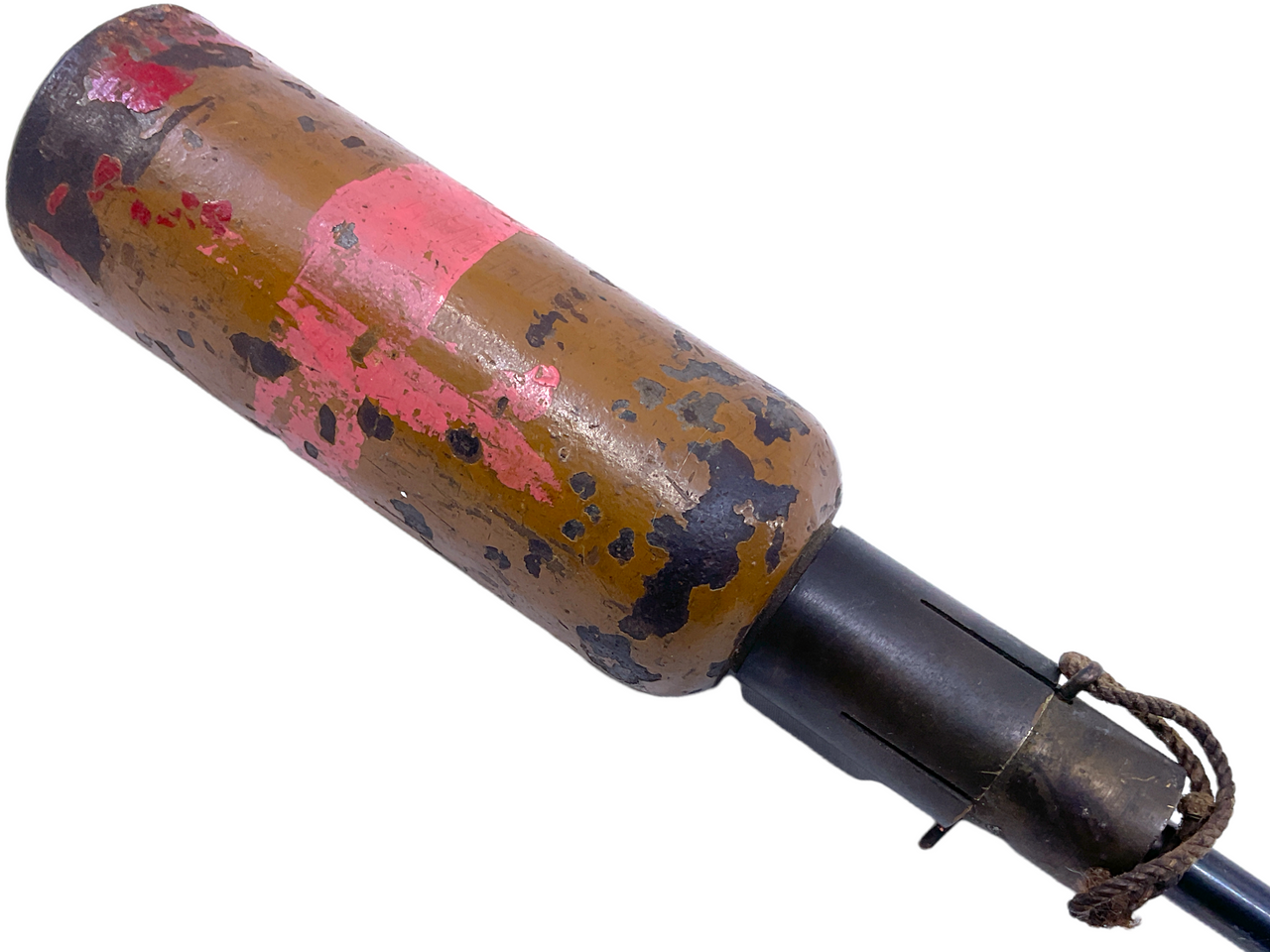 WW1 British BEF No 24 Rifle Grenade 1917 Dated Original Paint INERT WW1 British BEF No 24 Rifle Grenade 1917 Dated Original Paint INERT