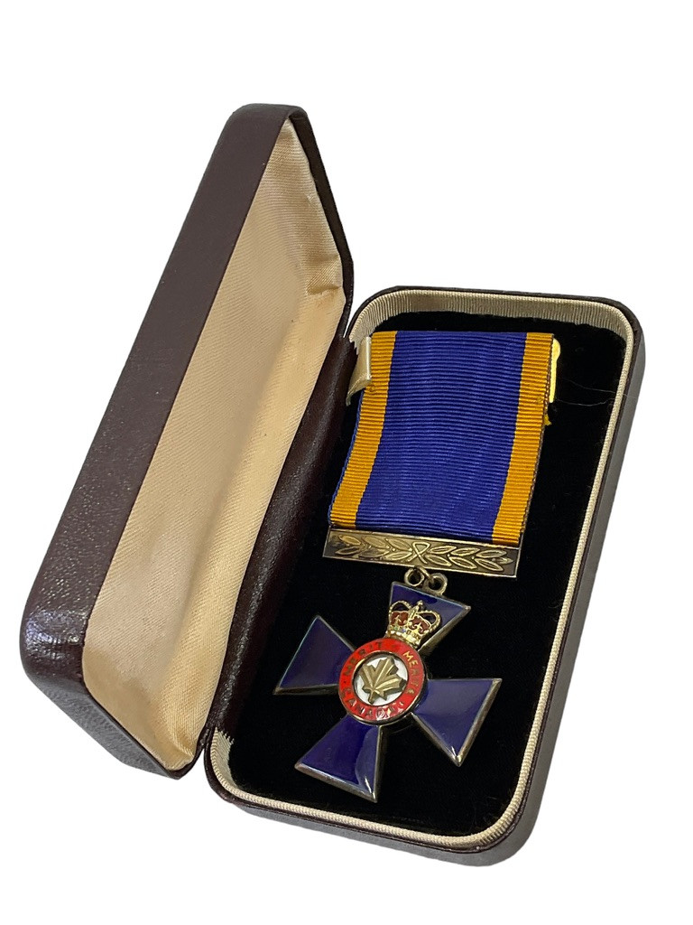 Canadian Forces RCAF Order of Military Merit CD with Two Bars SSM Medal Group Researched Canadian Forces RCAF Order of Military Merit CD with Two Bars SSM Medal Group Researched