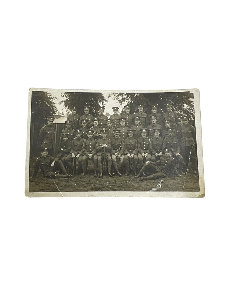 WW1 British Manchester Regiment Photo Postcard WW1 British Manchester Regiment Photo Postcard