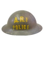 WW2 Canadian Air Raid Protection ARP Police Helmet Shell GSW