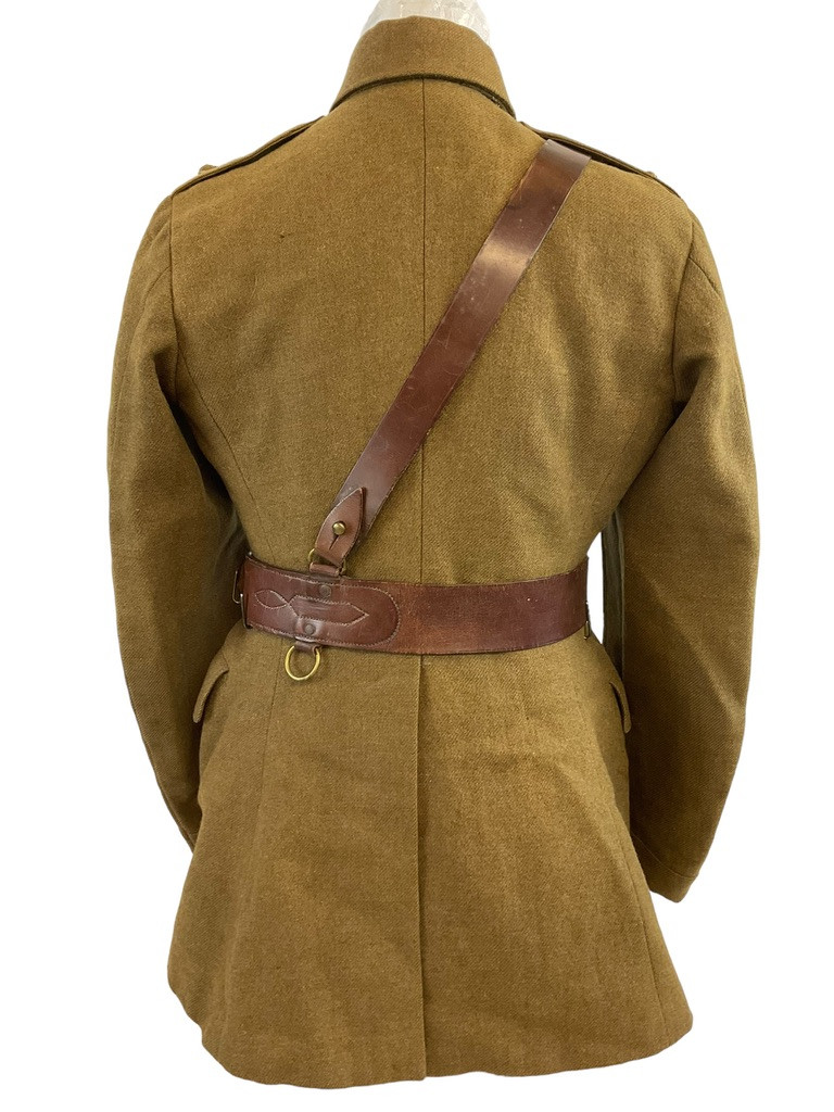 WW1 Canadian Royal Flying Corps Officers Maternity Jacket Boots Pants Grouping Attributed WW1 Canadian Royal Flying Corps Officers Maternity Jacket Boots Pants Grouping Attributed