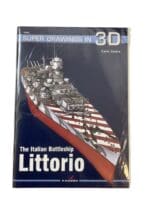 WW2 The Italian Battleship Littorio Super Drawings In 3D Reference Book
