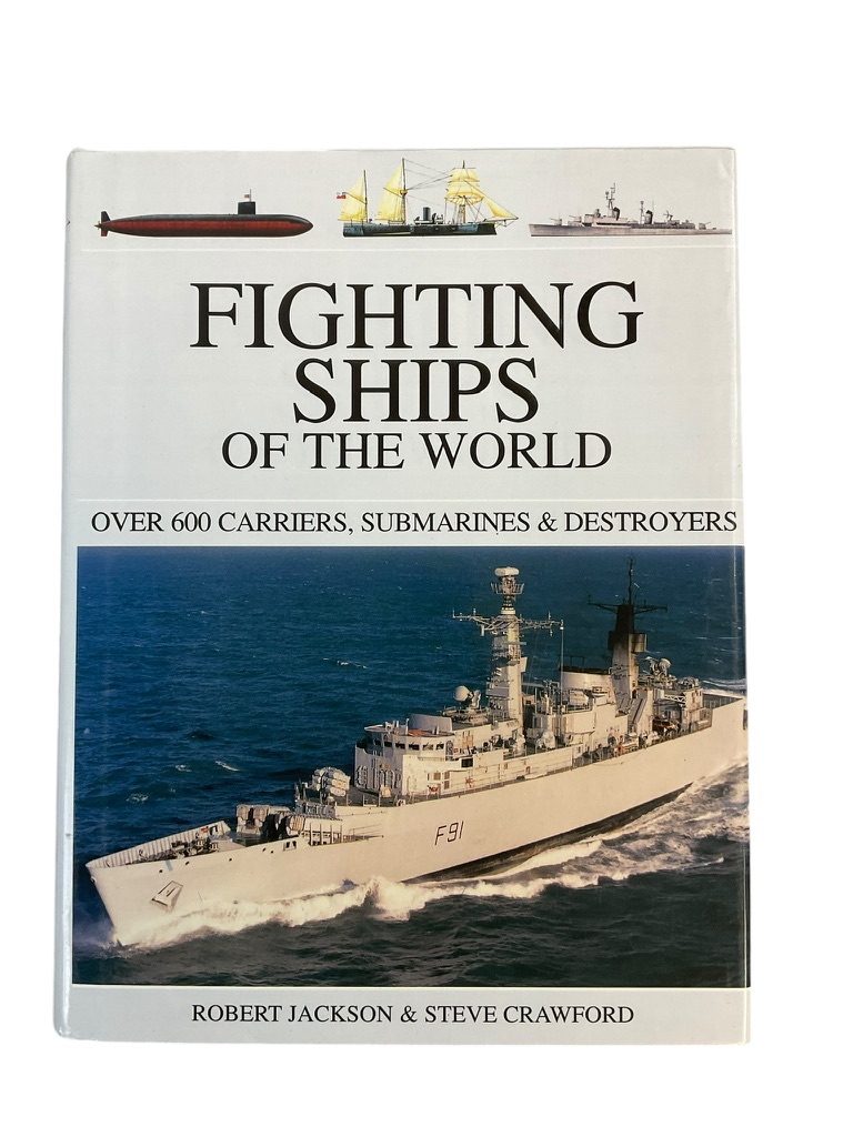 Navy Fighting Ships of the World Jackson and Crawford Hardcover Reference Book Navy Fighting Ships of the World Jackson and Crawford Hardcover Reference Book