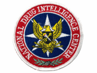 US National Drug Intelligence Center Patch