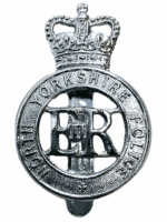 British North Yorkshire Constabulary Police Helmet Badge
