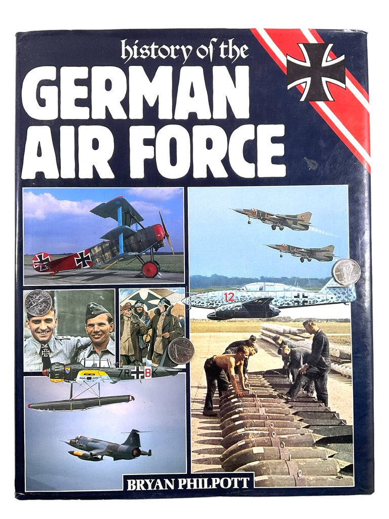 WW1 WW2 History of the German Air Force Hard Cover Reference Book WW1 WW2 History of the German Air Force Hard Cover Reference Book