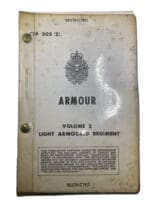 Canadian Forces Light Armoured Regiment Volume 2 Manual SC Reference Book