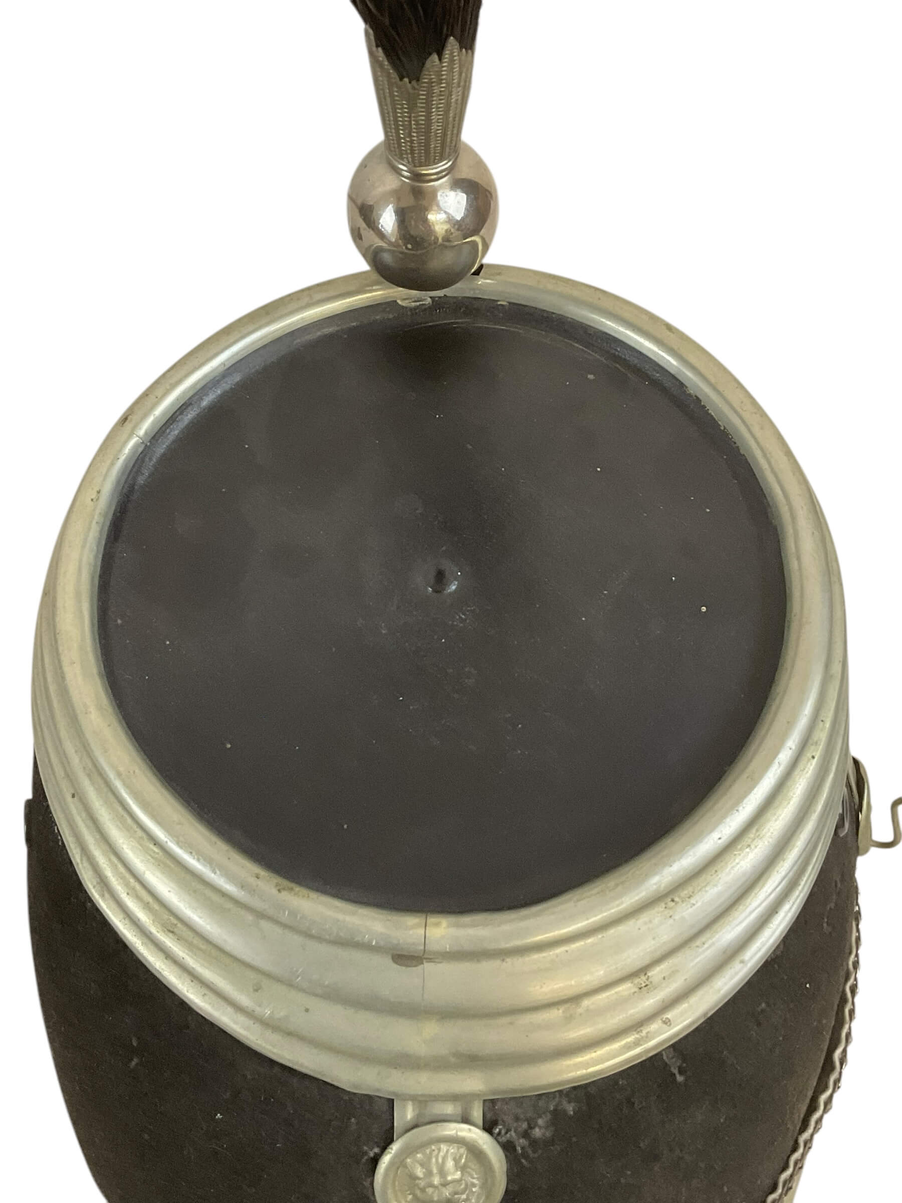 Pre WW1 Swiss Cavalry Officer Shako Helmet c1900 Pre WW1 Swiss Cavalry Officer Shako Helmet c1900