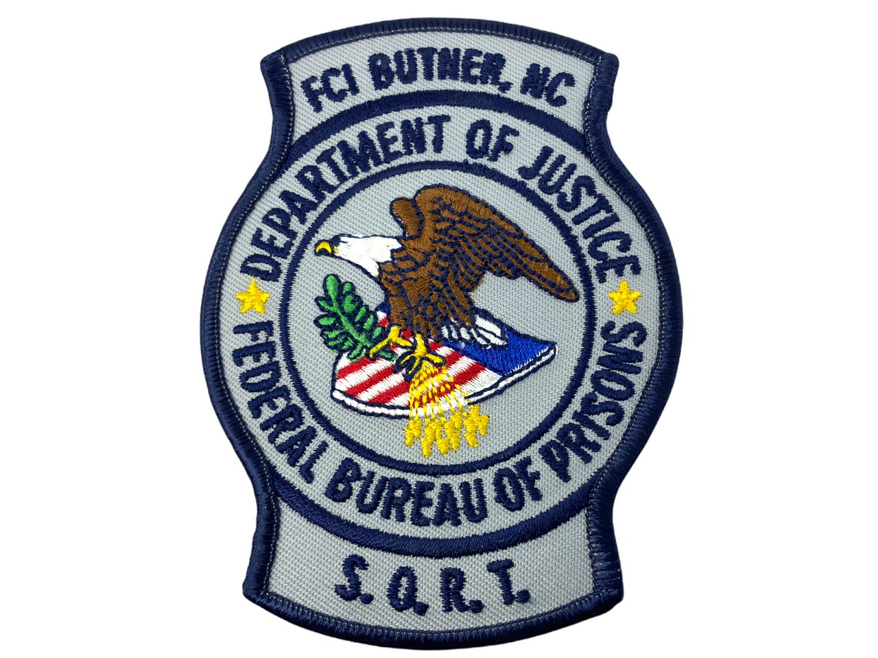 US Department of Justice Federal Bureau of Prisons FCI Butner NC SORT Patch US Department of Justice Federal Bureau of Prisons FCI Butner NC SORT Patch