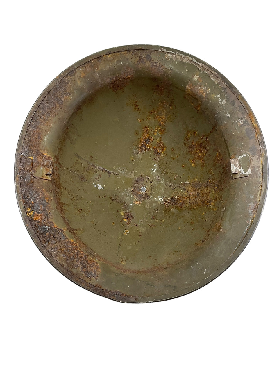 WW2 Canadian Air Raid Protection ARP Police Helmet Shell GSW WW2 Canadian Air Raid Protection ARP Police Helmet Shell GSW