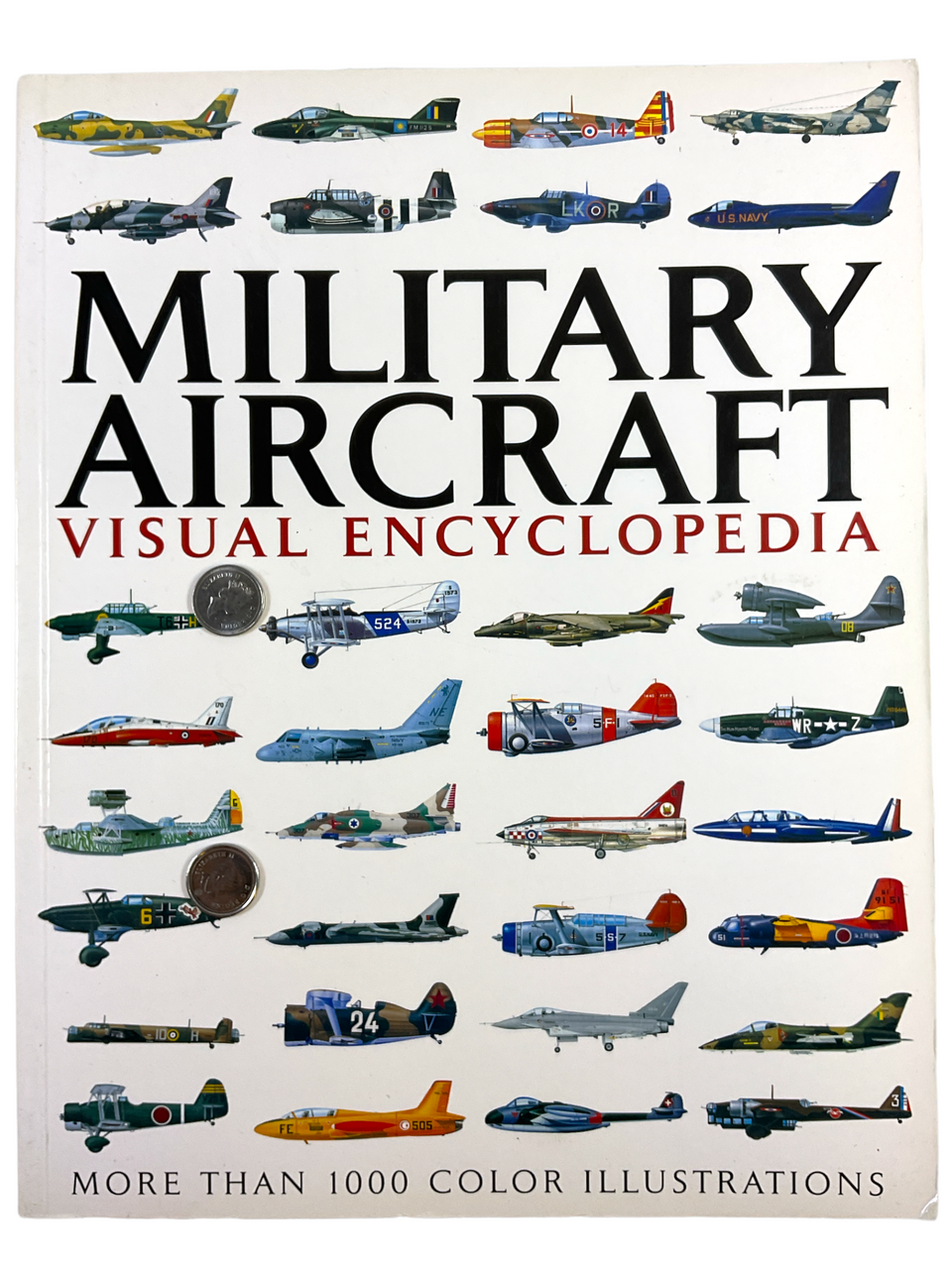 Military Aircraft Visual Encyclopedia Softcover Reference Book Military Aircraft Visual Encyclopedia Softcover Reference Book