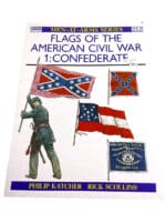 US Flags of the American Civil War 1 Confederate Osprey Men at Arms No 252 Softcover Reference Book