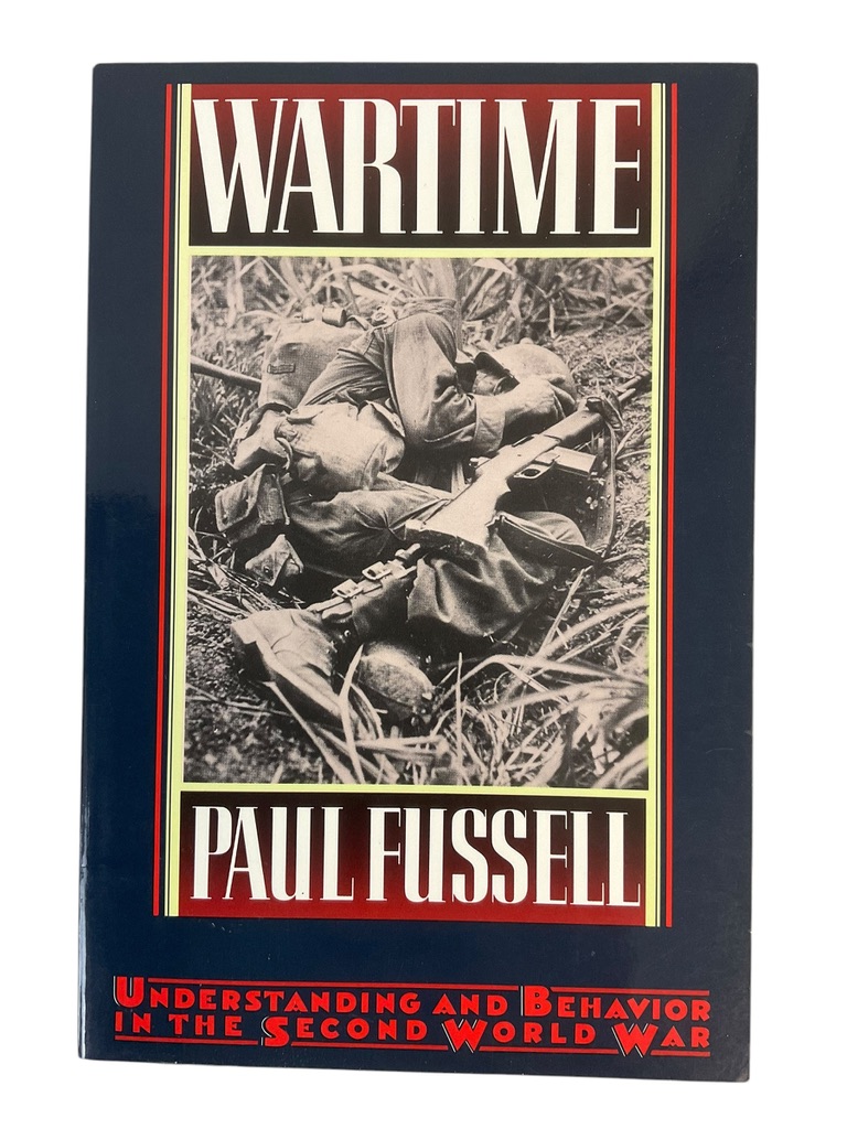 WW2 US Wartime Paul Fussell Softcover Reference Book WW2 US Wartime Paul Fussell Softcover Reference Book