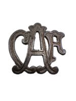 Canadian Air Force CAF Officers Cap Badge Overlay