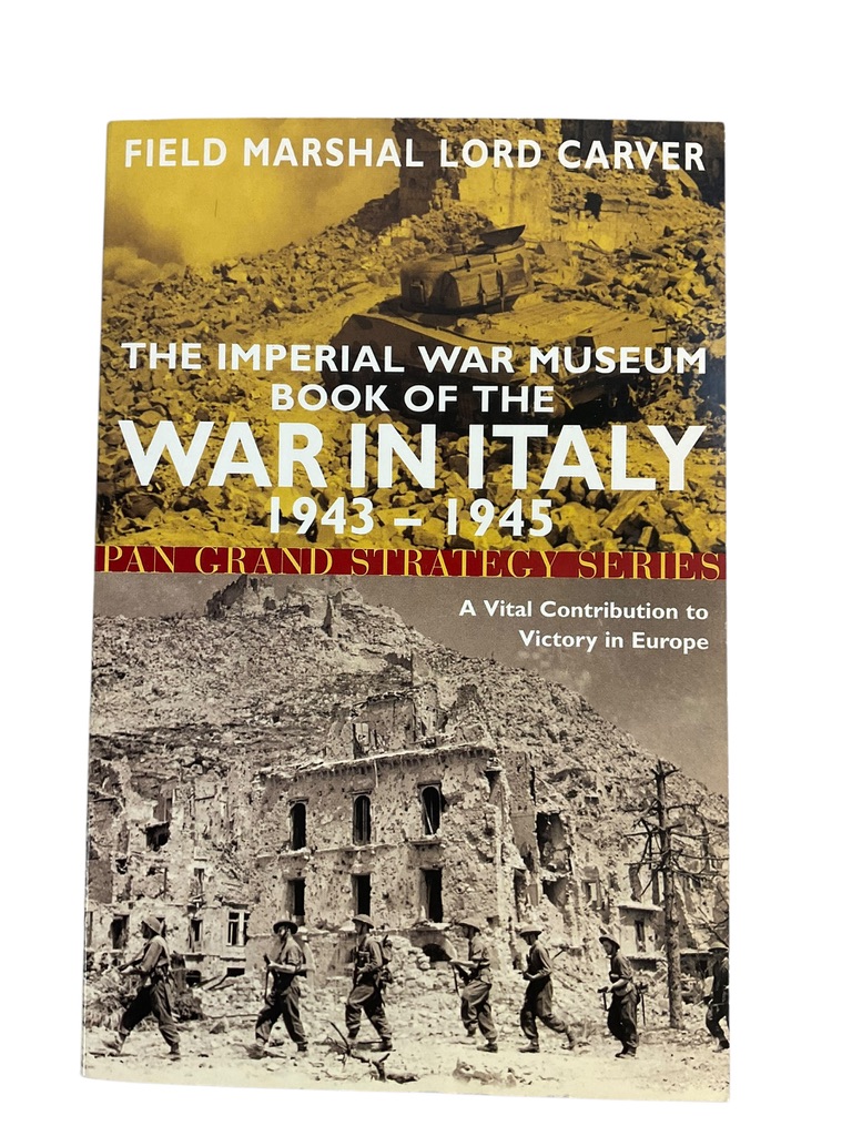 WW2 British Imperial War Museum Book of the War in Italy Reference Book WW2 British Imperial War Museum Book of the War in Italy Reference Book