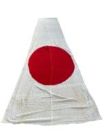WW2 Japanese Hinomaru National Flag Bunting 137 X 58 WW2 Japanese Hinomaru National Flag Bunting 137 X 58