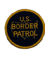 US Border Patrol Police Patch