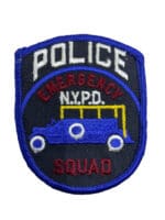 US New York Police Department Emergency Squad Patch