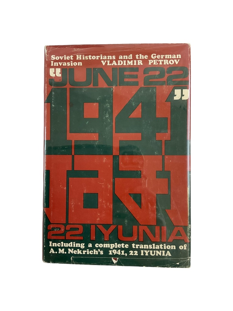 WW2 Russian Soviet German Evasion June 22 1941 Hardcover Reference Book WW2 Russian Soviet German Evasion June 22 1941 Hardcover Reference Book