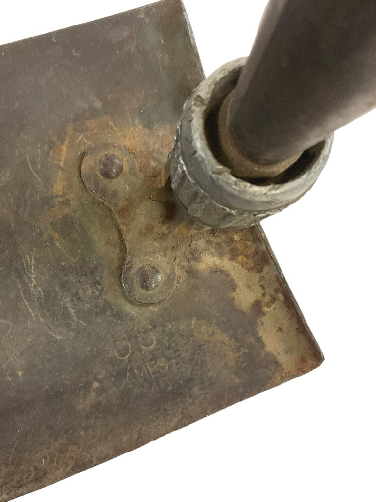 WW2 US Army M43 Folding Shovel 1945 Dated WW2 US Army M43 Folding Shovel 1945 Dated