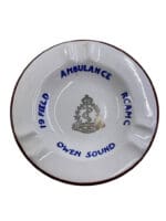 WW2 Canadian 19th Field Ambulance Owen Sound RCAMC Ashtray