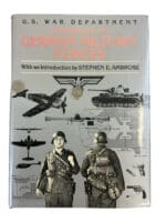 WW2 Handbook on German Forces US War Department Hardcover Reference Book