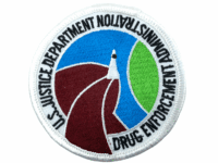 US Justice Department Drug Enforcement Administration Patch