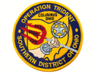 US Southern District of Columbus Ohio Operation Trident Patch