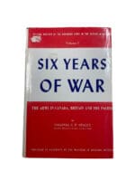 WW2 Canadian Six Years of War Vol 1 Hardcover Reference Book