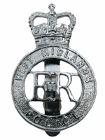 British West Midlands Police Constabulary Helmet Badge