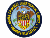US NCIS Naval Criminal Investigative Service Special Agent Hawaii Field Office Patch