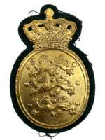 Denmark Danish Police Officers Cap Badge