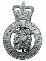 British Birmingham City Police Constabulary Helmet Badge